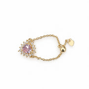 Cupid Heart Adjustable Ring