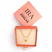 Layered Love Heart Necklaces