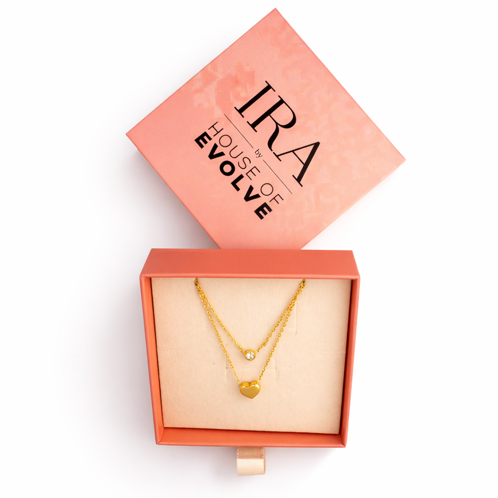 Layered Love Heart Necklaces