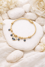 IRA Golden Aura Evil Eye Bangle