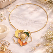 luxury Tricolor Rose Necklaces