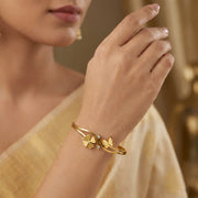Floral Butterfly Grace Bangle