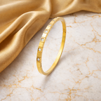 Square Crystal Bangle