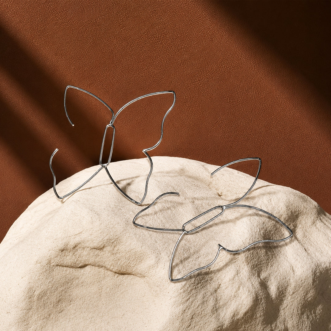 Butterfly Outline Earrings