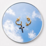 Dangle Cross Earrings