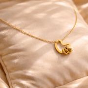 Sculpted Knot Elegance Pendant