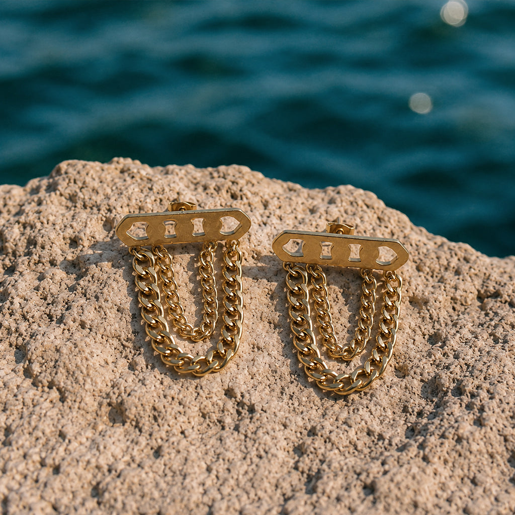 Chain Dangle Earrings