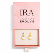 Linked Heart Chain with pendant Earrings