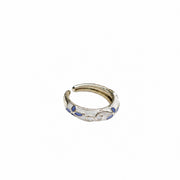 Floral Ivory ring