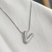 V Initial Pendant