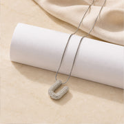 U Initial Alphabet Pendant