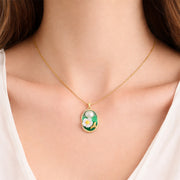 Blooming Garden Pendant with Chain with pendant