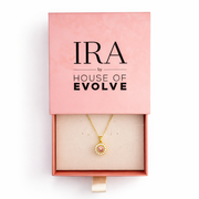 Blush Bloom Crystal Pendant