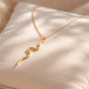 snake chain with pendant