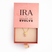 Petite Butterfly Rosé Pendant