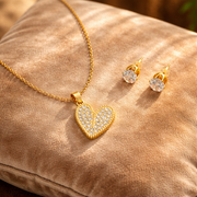 Crystal Embrace Heart Set