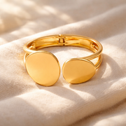 Nova Classic Gold Solid Bangle