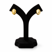 Golden Dome Stud Earrings