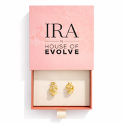 Glam Twist Spiral Earrings