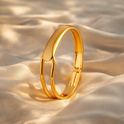 Interlinked Statement Bangle