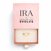 Celeste Bow Crystal Ring