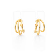 Aurora Layered Hoop Earrings