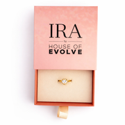 Heart Halo Spark Ring