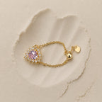Cupid Heart Adjustable Ring