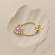 Cupid Heart Adjustable Ring