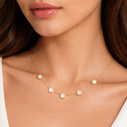 LunaBloom Clover Charm Necklaces