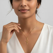 snake chain with pendant