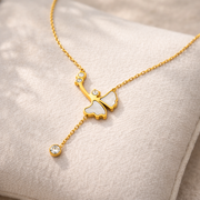 Butterfly Wing Grace Pandant with Chain with pendant