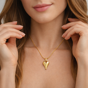 Classic Drop Heart Pendant