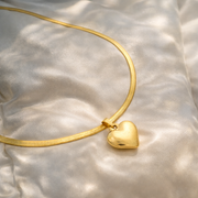 Dainty Heart Drop Necklaces