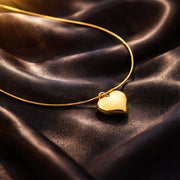Essential Heart Pendant with Chain with pendant