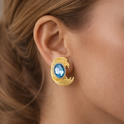 Ocean Crystal Luxe Studs