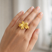 Golden Bloom Ring