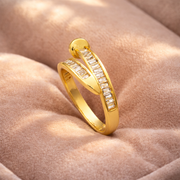 Curved Nail Adjustable Ring