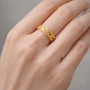 Textured ring