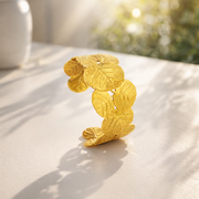 Forest Leaf Cuff Bangle