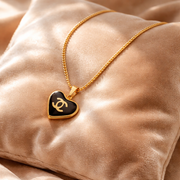 Noir Heart Emblem Pendant