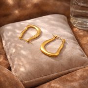 Fluid Hoop Earrings
