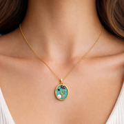 Soft Glow Crystal Chain with pendant