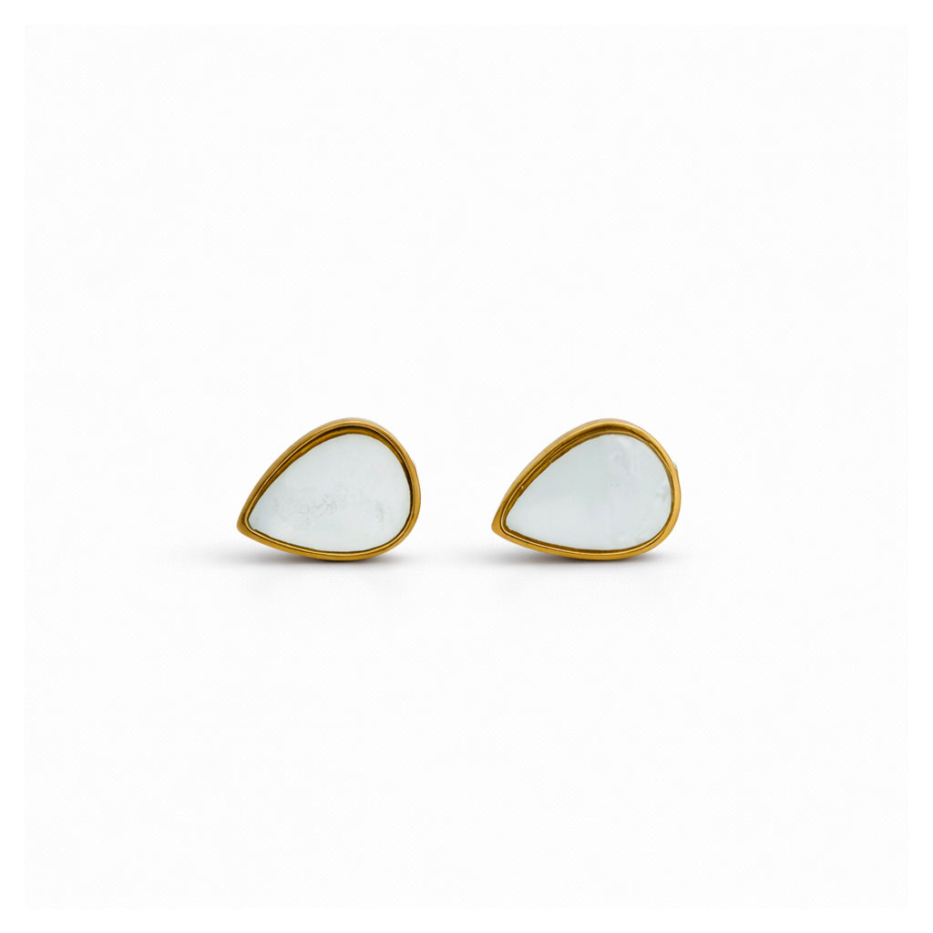 enamel Stud Earrings Set