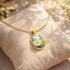 Blooming Garden Pendant with Chain with pendant