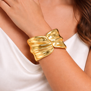 Bold Wave Bangle