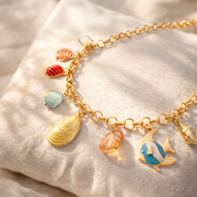 Electroplated Vintage Charm Necklaces