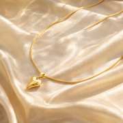 Classic Drop Heart Pendant