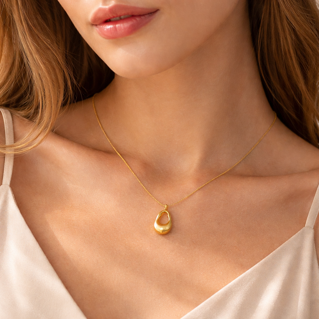 Organic Flow Loop Pendant