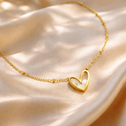 White Heart Pendant